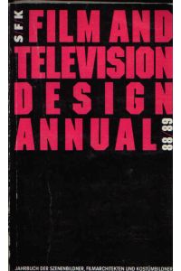 Film and Television Design Annual  - Jahrbuch des Verbandes der Szenenbildner