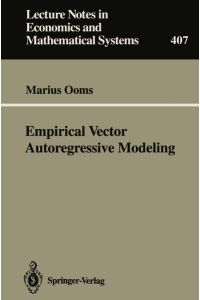 Empirical vector autoagressive modeling.   - Lecture notes in economics and mathematical systems