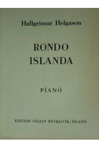 Rondo Islanda. Ausgabe für Klavier zu zwei Händen.