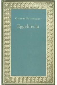 Eggebrecht. Erzählungen.