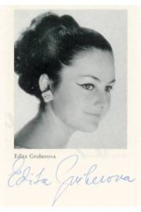 Autograph - Edita Gruberova.
