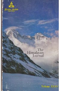 The Himalayan Journal. Volume 35. 1976-1978.   - Golden Jubilee (1928-1978)