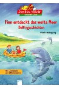 Finn entdeckt das weite Meer : Delfingeschichten , mit Bilder- und Leserätseln.   - Mit farb. Bildern von Hans-Günther Döring, Der @Bücherbär : Allererstes Lesen