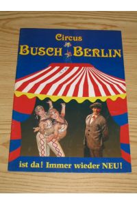 Zirkusprogramm Circus Busch Berlin 1993