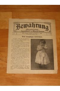 Bewahrung - Illustriertes Jugendblatt des Blauen Kreuzes - 6. Februar 1927