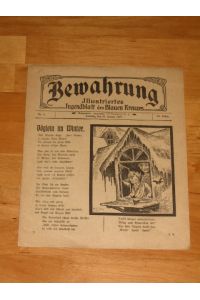 Bewahrung - Illustriertes Jugendblatt des Blauen Kreuzes - 23. Januar 1927