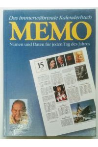 *Memo - Das Immerwährende Kalenderbuch - Namen Und Daten Für Jeden Tag Des Jahres.