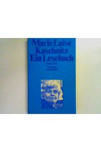 Ein Lesebuch: 1964- 1974 - edition suhrkamp Band 647