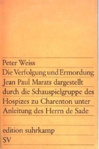 Die Verfolgung und Ermordung.   - (Nr  68)  - edition suhrkamp Band.