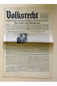 Volksrecht (Nr. 100, 48. Jg. ). Sozialdemokratisches Tagblatt.