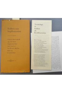 Exlibris som bogillustration : Ullrich Bewersdorff og ti af hans bogejermärker med motiver fra Bertolt Brechts digte og teaterstykker -  - Exlibrispublikation ; Nr. 50 - Dette eksemplar har nr. 47 - pa 450 nummererede eksemplarer -