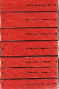 Frankfurter Hefte : Zeitschrift für Kultur und Politik. 1. - 7. Jahrgang, 1946 - 1952. vollständige Faksimile-Ausgabe im Schuber