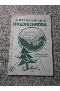 Umgebungskarte Friedrichroda