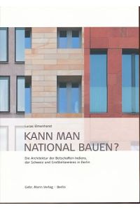 Kann man national bauen?  - Die Architektur der Botschaften Indiens, der Schweiz und Großbritanniens in Berlin.