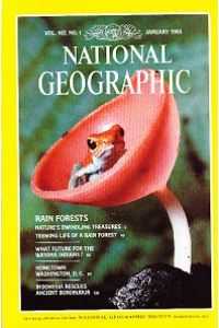 National Geographic - Vol. 163 + 164 each Vol. Nr. 1 to 6 (englische Ausgabe)  - Complite set.