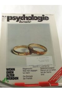 9/1982, Wenn Ehen älter werden