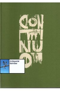 Continuo.   - Verlagsprogramm für 1995.