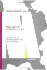 Management in Western Europe. Society, Culture and Organization in Twelve Nations: