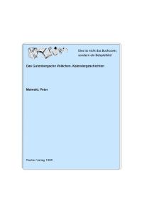Das Gutenbergsche Völkchen. Kalendergeschichten