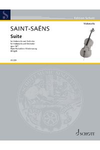 Suite d-Moll op. 16bis  - Orchesterfassung, (Serie: Cello-Bibliothek), (Reihe: Edition Schott)