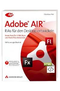 Adobe AIR - RIAs für den Desktop entwickeln: Know-how für HTML/Ajax- und Flash/Flex-Entwickler von Christian Pfeil Adobe AIR - RIAs für den Desktop entwickeln Adobe Integrated Runtime (AIR), ist eine plattformunabhängige Laufzeitumgebung, zur Erstellung von so genannten Rich Internet Applications (RIA) für den Desktop. Egal ob Sie HTML-, Ajax-, JavaScript-, Flash- oder Flex-Entwickler sind, mit Adobe AIR, können Sie Ihr bestehendes Wissen nutzen, um anspruchsvolle Desktop Applikationen mit starken Features zu erstellen oder bereits bestehende Webanwendungen auf den Desktop zu bringen. Nach einer kurzen Einführung in das Thema Rich Internet Applications (RIA) und einem umfassenden Technologie Überblick über bestehende RIA-Technologien auf dem Markt, lernen Sie alles Wissenswerte über Adobe AIR kennen. Der erste Teil des Buches beinhaltet eine theoretische Einführung in die Themen Sicherheit, Architektur, Features und Verteilung von AIR Applikationen sowie die Installation und Konfiguration der Entwicklungstools. Im zweiten Teil des Buches finden Sie viele praxisnahe Beispiele, mit folgenden Schwerpunkten Arbeiten mit Fenstern (inkl. Gestaltung eigener Fenster) Arbeiten mit Menüs Zugriff auf das lokale Dateisystem Arbeiten mit Dateien und Verzeichnissen Drag and Drop Copy and Paste Verwendung von SQLite Datenbanken Interaktion mit dem Betriebsystem PDF und HTML Inhalte in AIR verwenden Automatische Updates von AIR Applikationen etc. Alle im Buch aufgeführten Beispiele, können Sie bequem von der Buch CD starten und selbst ausprobieren. Die Beispiele sind einfach strukturiert, leicht nachzuvollziehen und werden im jeweiligen Kapitel ausführlich erklärt. Egal ob Einsteiger oder fortgeschrittener Entwickler, dieses Buch bietet Ihnen einen kompletten und praxisnahen Überblick über die Erstellung von Rich Internet Applications mit Adobe AIR inklusive vieler nützlicher Zusatzinfos.