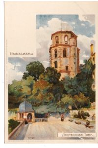 Heidelberg. Achteckiger Turm