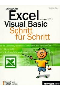 Microsoft Excel 2002 VBA Schritt für Schritt von Reed Jacobson (Autor)