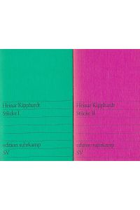 Stücke I und II. edition suhrkamp ; 659 / 677.