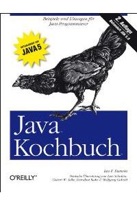 Java Kochbuch. Beispiele und Lösungen für Java-Programmierer Java-Programmierung server client Core-APIs Cookbook OO-Programmierung Java-Klassen-Referenzen JDBC JDKs GUI XML DOM SAX UDP-Clients Netzwerkprogrammierung TCP/IP Informatik EDV Programmiersprachen Java 5 Kochbuch Ian F. Darwin (Autor) Lars Schulten Das Java Kochbuch in vollständig aktualisierter Neuauflage Java-Programmierer finden in diesem Buch hunderte von erprobten Rezepten zur Java-Version 1. 4 und zu den Neuerungen von Java 5. 0. Das Themenspektrum dieser umfassenden Sammlung von typischen Aufgabenstellungen, Lösungen und praxisbezogenen Beispielen reicht von einfachen Rezepten wie der richtigen Einstellung Ihres CLASSPATH bis zu vollständigen Programmen, die zeigen, wie Sie mit XML arbeiten oder wie Sie die in JDK 5. 0 eingeführten Concurrency-Utilities einsetzen, um effiziente Thread-basierte Programme zu schreiben. Das Buch bietet Ihnen kurze, auf das Wesentliche konzentrierte Codebeispiele, die sich leicht in andere Programme integrieren lassen. Die Kochbuch-Rezepte können direkt eingesetzt oder auch als Möglichkeit genutzt werden, mehr über Java zu lernen, denn viele der APIs werden gründlicher als in den üblichen Überblicksdarstellungen zu Java behandelt. Das Java Kochbuch ist ausgezeichnet für all diejenigen geeignet, die umfassende Java-Kenntnisse benötigen - es ist nach wie vor das idealeZweitbuch für jeden Java-Programmierer. Aus dem InhaltJava-Programme kompilieren und debuggen Ant verwenden Anwendungs-Packages erstellen Strings und reguläre Ausdrücke Formatter und Scanner (5. 0) Java und Mac OS X Arrays und andere Collections Serielle und parallele Ports programmieren Dateien, Verzeichnisse und Dateisysteme Generics, foreach und Enumerationen (5. 0) Netzwerk-Clients und -Server entwickeln Datenbank-Zugriff XML-Integration Remote Method Invocation (RMI) Introspektion GUIs entwickeln Concurrency (5. 0) Wie passend, ein Handbuch aus O`Reillys Cookbook-Reihe mit einem Huhn zu schmücken, um so den Hunger auf mehr Java bei Java-Einsteigern zu wecken. Cookbook-Reihe von O`Reilly ist eine umfangreiche Sammlung von Rezepten So wird`s gemacht für verschiedene Sprachen wie Perl, JavaScript oder Java. Die Übersetzung des knapp 900 Seiten umfassenden Handbuches hat unter anderem Gisbert Selke (JavaScript Referenzhandbuch, Kryptografie) gemacht. In bewährter Weise arbeitet das Kochbuch zunächst Grundlagenprobleme der Software-Entwicklung auf -- Datum und Zeit, Stringverarbeitung und reguläre Ausdrücke, Zahlen (z. B. Matrizen, Zufallszahlen oder Trigonometrie), Datenstrukturen, Netzwerkprogrammierung (TCP/IP), IO-Probleme und natürlich die klassische Applet-, Servlet- und CGI-Programmierung, die einigen Raum einnimmt. Darwin behandelt im Java-Kochbuch jenseits der Standardthemen auch Fragen wie die Programmierung des seriellen und Parallel-Ports, die Handarbeit mit den JDKs, dem Debugger, oder die Arbeit mit Ant -- dem Java-Pendant zu make. Dazu passt ein später folgender Abschnitt über das Schnüren von Packages in Java. Hilfreich für jeden Entwickler in Ländern, denen eine Sprache nicht ausreichtEin eigenes Kapitel widmet Darwin der Internationalisierung mittels locales. In den Kapiteln über Grafikprogrammierung und GUI hätten dazu ein paar Hinweise auf speziellere Zeichensätze wie Chinesisch zu der Internationalisierung gut gepasst. Ein Abschnitt über XML (DOM und SAX) fehlt genauso wenig wie die Arbeit mit Datenbanken via JDBC. Für Einsteiger hilfreich ein Kapitel über Threading und den Gebrauch von RMI. Insbesondere die Netzwerkthemen sind gut zusammen passend gewählt, anhand von Sockets und UDP-Clients wird ein Chat-Server mit Chat-Client beispielhaft durchprogrammiert. Im ganzen, insgesamt gut lesbaren und gelungenen Handbuch wird mit kleinen Code-Beispielen das jeweilige Problem illustriert und durch eine kurze Erklärung für den Entwickler transparent gemacht. Wer bereits mit OO-Programmierung vertraut ist, kann sich besser online durch die riesigen Java-Klassen-Referenzen stöbern und mit dem Cookbook direkt anfangen zu programmieren. Java Kochbuch. Ian F. Darwin JAVA2000 O Reilly Verlag Gmbh & Co Java-Programmierer Programmierung server client Core-APIs Cookbook OO-Programmierung Java-Klassen-Referenzen Haben Sie jemals ein Kochbuch von der ersten bis zur letzten Seite gelesen? Wahrscheinlich nicht, denn Kochbücher werden auf zwei Arten gebrauchtEntweder man - oder doch eher Frau - durchblättert es, bleibt bei einem Rezept hängen und nimmt sich vor, damit den Freundinnen und Freunden beim nächsten gemeinsamen Abend zu imponieren; oder aber man - tatsächlich Mann - sieht zuerst in den Kühlschrank, bemerkt, dass die Auswahl nicht gerade rosig ist, und versucht nun über das Stichwortverzeichnis des Kochbuches ein Rezept mit den zur Verfügung stehenden Zutaten zu finden. Gleiches gilt für das Java Cookbook von Ian F. Darwin, nunmehr in seiner zweiten Auflage bei O`Reilly erschienenEntweder man durchschmökert es und stößt auf Probleme, die man noch nicht kannte, aber mit deren Lösung man bei der nächsten Kaffeepause sicherlich Eindruck schinden kann; oder man legt es sich neben den Rechner, und sollte eine schwierige oder gar scheinbar unlösbare Aufgabe zu bewältigen sein, so wirft man einen Blick in das überwältigende Stichwortverzeichnis des Buches und wird meist fündig. Das Buch deckt nahezu alle Bereiche der Java-Programmierung ab und bietet dabei zahlreiche Best-Practice-Ansätze sowie konkrete Lösungen in Form von kleinen Helferklassen. Somit ist das Java Cookbook mehr als ein Kochbuch; es liefert gleichermaßen die notwendigen Utensilien für die eigene Kreation à la Java. Wer eine Sprache wie Java nicht nur theoretisch erlernen, sondern auch praktisch anwenden will, dem sei dieses umfangreiche und hilfreiche Buch wärmstens empfohlen.  Martin Szugat auf entwickler. com Ich finde dieses Buch zählt zu den besten Java Büchern überhaupt. Wenn man gerade anfängt Java zu lernen ist dieses Buch sehr hilfreich um seine Programmierkenntnisse anhand von Beispielen zu erweitern. Es dient sicherlich nicht dem absoluten Anfänger ohne irgendwelche Vorkenntnisse, aber als Begleitung zu einem Anfängerbuch oder für Leute mit Basiswissen über Java sicher eine lohnende Investition. Auch zum Nachschlagen finde ich dieses Buch sehr hilfreich. Wenn man ein Problem hat und dann nicht mehr weiss wie das genau ging, kann man hier meist ein passendes Beispiel finden und dieses seinen Bedürfnissen anpassen. Hätte ich dieses Buch schon zu meinem ersten Java-Kurs an der Uni gehabt, hätte das die Hausaufgaben deutlich erleichtert. Das Java Kochbuch kann man sehr gut als Rezeptsammlung brauchen. Man hat ein Java-Problem und siehe da, das Kochbuch beschreibt eine mögliche Lösung. Sicher sind nicht für alle Java-Fragen auch eine Lösung im Buch, doch kommen auf rund 850 Seiten einige Rezepte vor. Wer Java lernen will, sollte sich zuerst ein Beginner-Buch zu Gemüte führen, für Fortgeschrittene und selbsternannte Java-Guru`s kann ich dieses Buch empfehlen. Über den Autor: Ian F. Darwin has worked in the computer industry for three decades. He wrote the freeware file(1) command used on Linux and BSD and is the author of Checking C Programs with Lint, Java Cookbook, and over seventy articles and courses on C and Unix. In addition to programming and consulting, Ian teaches Unix, C, and Java for Learning Tree International, one of the world`s largest technical training companies. nhaltsverzeichnis von Java Kochbuch: Vorwort XVII Erste Schritte: Kompilieren, Ausführen und Debuggen 1. 0 Einführung 1. 1 Java kompilieren und ausführen: JDK 1. 2 Bearbeiten und Kompilieren mit einem Editor mit Syntax-Highlighting 1. 3 Kompilieren, Ausführen und Testen mit einer IDE 1. 4 CLASSPATH effektiv nutzen 1. 5 Die com. darwinsys-API-Klassen aus diesem Buch verwenden 1. 6 Die Quellcode-Beispiele für dieses Buch kompilieren 1. 7 Das Kompilieren mit Ant automatisieren 1. 8 Applets ausführen 1. 9 Umgang mit Deprecation-Warnungen 1. 10 Bedingtes Debugging 1. 11 Debugging-Ausgaben 1. 12 Die Richtigkeit von Programmen mit Assertions sichern 1. 13 Debugging mit JDB 1. 14 Unit-Testing: Debugger überflüssig machen 1. 15 Lesbare Tracebacks erhalten 1. 16 Weitere Java-Quellcodebeispiele finden 1. 17 Programm: Debug Interaktion mit verschiedenen Umgebungen 2. 0 Einführung 2. 1 Umgebungsvariablen abfragen 2. 2 Systemeigenschaften 2. 3 Code abhängig vom JDK-Release schreiben 2. 4 Betriebssystemabhängigen Code schreiben 2. 5 Erweiterungen oder andere APIs aus Packages nutzen 2. 6 Kommandozeilen-Argumente parsen Strings und anderes 3. 0 Einführung 3. 1 Strings in Teilstrings zerlegen 3. 2 Strings mit dem StringTokenizer zerlegen 3. 3 Strings mit +, StringBuilder (JDK 1. 5) und StringBuffer verketten 3. 4 Strings zeichenweise verarbeiten 3. 5 Strings ausrichten 3. 6 Zwischen Unicode-Zeichen und Strings konvertieren 3. 7 Wörter oder Zeichen in einem String umkehren 3. 8 Tabulatorzeichen expandieren und komprimieren 3. 9 Groß- und Kleinschreibung 3. 10 Textdokumente einrücken Java Kochbuch Java-Kochbuch 3-89721-400-8 / 3897214008 ISBN-13 978-3-89721-400-2 / 9783897214002 978-3897214002