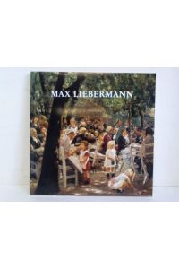 Max Liebermann. Münchner Biergarten. Studio-Ausstellung 9