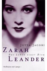Zarah Leander: Das Leben einer Diva [Gebundene Ausgabe] Jutta Jacobi (Autor)