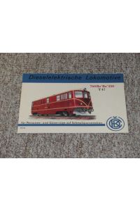 Dieselelektrische Lokomotive für Personen- und Güterzüge auf Schmalspurstrecken 760 Bo'Bo'350 T 47 (Reprint)