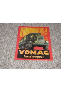 Werbedruck / Werbeblatt / Reklame Vomag Lastwagen (Reprint)