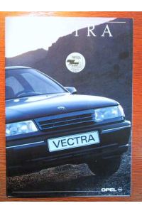 Opel Vectra + Vectra 4x4 + Vectra CD + Vectra GL - Verkaufskatalog - Ausgabe 09/1989.