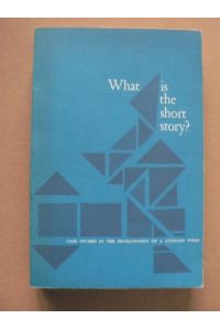 What is the short story? Case studies in the development of a literary form