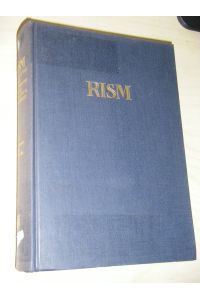 Handschriften mit mehrstimmiger Musik des 14. , 15. und 16. Jahrhunderts. Band II (Großbritannien - Jugoslawien) (RISM)