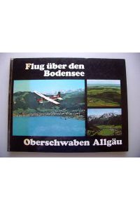Flug über den Bodensee Oberschwaben Allgäu 1971