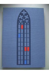 gotischen Bildfenster im Dom zu Erfurt 1953