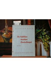 Die klassischen deutschen Sonderstempel (1863-1918).   - Handbuch-Preisverzeichnis.