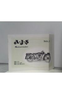 A. J. S Motorräder - Katalog 1927  - Serie H - 799 ccm, 498 ccm und 349 ccm Modelle