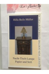 Nacht-Tisch-Lampe, Papier und Stift, Hilla Beils-Müller