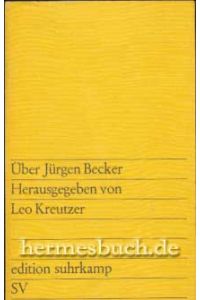 Über Jürgen Becker.