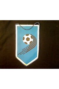 Wimpel: XXXIIL UEFA Juniorenturnier 16. -25. 5. 1980 DDR.