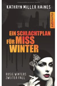 Ein Schlachtplan für Miss Winter: Rosie Winters zweiter Fall. Kriminalroman (suhrkamp taschenbuch)