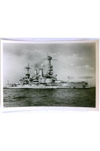 Postkarte: Linienschiff Schlesien