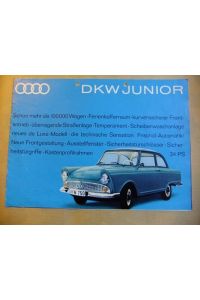 DKW Junior - geräumig, komfortabel, wirtschaftlich.