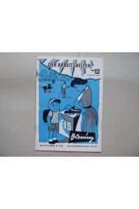 Der Arbeitshelfer Nr. 35. (Katalog über Speiseeisgeräte, -zubehör, Ladeneinrichtungen, Eisverkaufswagen u. a. ).