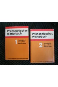Philosophisches Wörterbuch – Band I und II