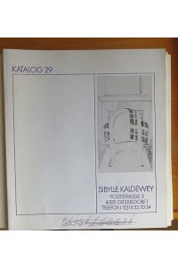 Sibylle Kaldewey Katalog Nr. 29  - Illustrierte Bücher, Vorzugsausgaben, Widmungsexemplare & Literatur des 20. Jahrhunderts