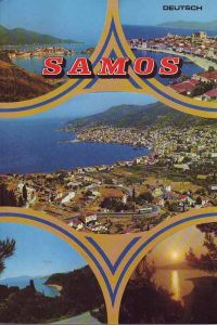 Samos. Die Insel des Pythagora. Touristischer Führer in deutsch.